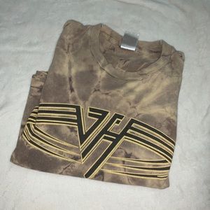 Vintage Van Halen crop tee